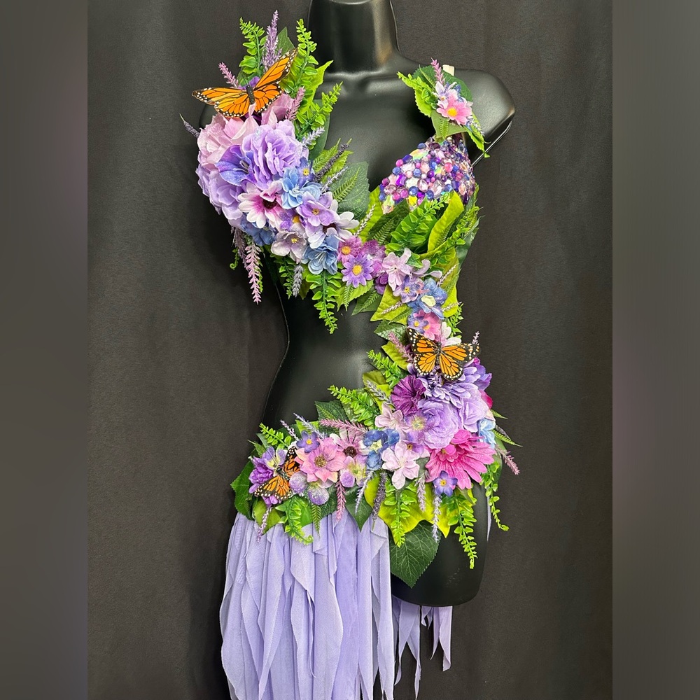 Lavender forest fairy made to order - Picture 4 of 5
